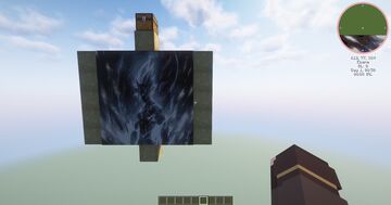 SonGoku 5x5 Pixel Art Minecraft Map & Project