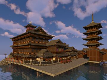 Tsukishima Island Minecraft Map & Project