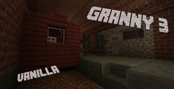 Granny 3, Vanilla, MULTI-PLAYER & SINGLE-PLAYER Minecraft Map & Project