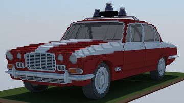 Chernobyl Fire Jaguar Xj 6 (1 series) in Minecraft Minecraft Map & Project