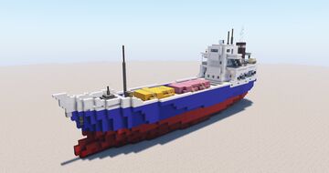 Cargo Ship Minecraft Map & Project