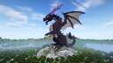 Minecraft Dark |Amethyst| Dragon Statue Minecraft Map & Project