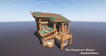 The Engineer's House - [Houses Jam] // Alaska Minecraft Map & Project