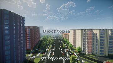 Blocktopia - A Minecraft City Minecraft Map & Project