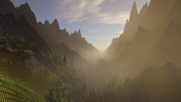 Patagonia 3072 x 3072 Minecraft Map & Project