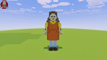 Young-Hee from Squid Game!! Minecraft Map & Project