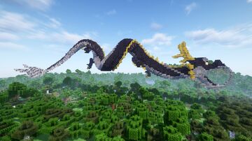 Minecraft Auroral |Serpent| Statue Free 🐉 Minecraft Map & Project