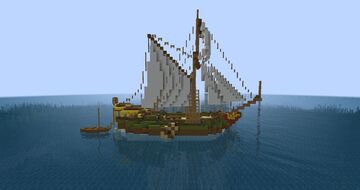 Dutch Privateer Yacht. The Good News Minecraft Map & Project