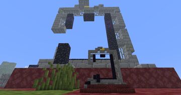 Ruined Portal, but 16x bigger (Mega Blocks) Minecraft Map & Project