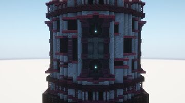 Creepy Nether Tower Design Minecraft Map & Project