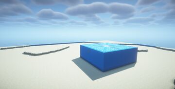 Desert Aqua Crystal Pvp Arena | Crystal Pvp Arena Map Minecraft Map & Project