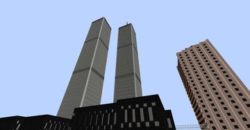 World Trade Center, Twin towers Minecraft Map & Project