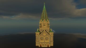Friedhofskirche (Church), Wuppertal Elberfeld Minecraft Map & Project