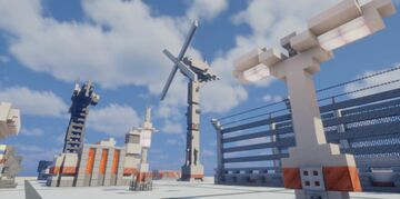 Sci-Fi Asset Pack | 25+ Assets Minecraft Map & Project