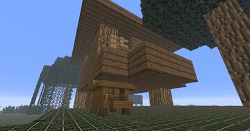 Witch Hut, but 16x bigger (Mega Blocks) Minecraft Map & Project