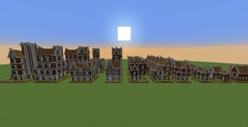 Medieval Town Collection 2 Minecraft Map & Project