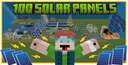 100 Solar Panels -by Eligriv, aka Rod ( Java 1.21.5+ ) Minecraft Map & Project