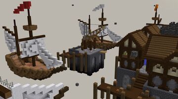 Harbor - Bed Wars Map Minecraft Map & Project