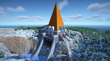 The Ember Spire Fortress 🔥 Minecraft Map & Project