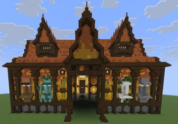 Crop Farm BUILD Minecraft Map & Project