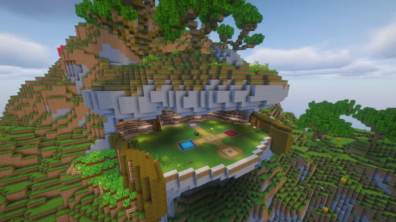 [Projectile PvP] Super Arrow Fight [Remastered for 1.21.10] Minecraft Map