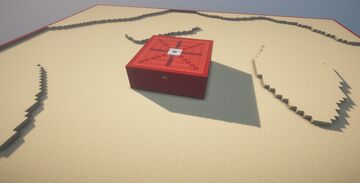Desert Red Crystal Pvp Arena | Crystal Pvp Arena Map | Free Minecraft Map & Project