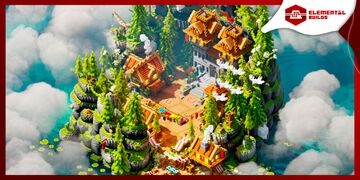 Skyland Lobby - 200x200 Minecraft Map & Project