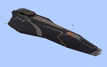 Space Cruiser Gigabase (partial interior) Minecraft Map & Project