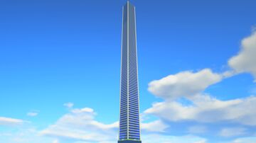 SkyTower Hotel (632m) [Download] [Full Interior] Minecraft Map & Project