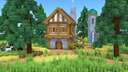 Medieval Country House – Fully Decorated Interior | Download Minecraft Map & Project