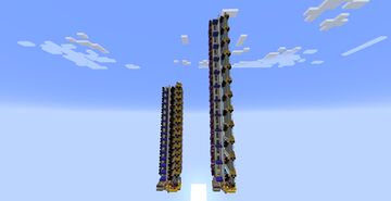 Compact Realistic Multifloor Elevator Minecraft Map & Project