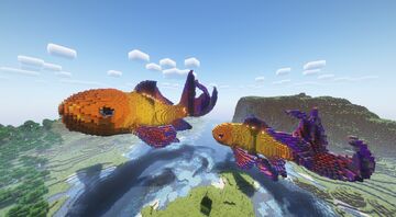 Fish v1 Statue Minecraft Map & Project