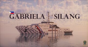 BRP Gabriela Silang 1:1 Scale Minecraft Map & Project