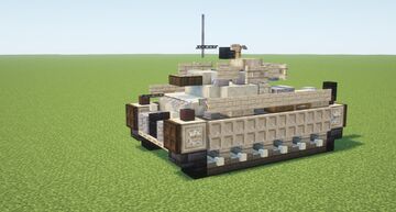 Panzer III Ausf. N Medium Tank (1.5:1 Scale) Minecraft Map & Project