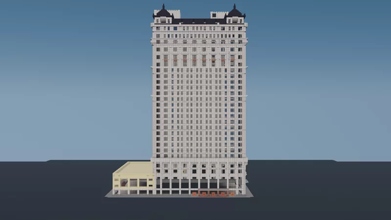 The Westin Book Cadillac Detroit Minecraft Map