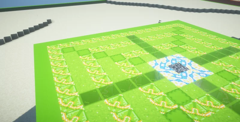 Desert Lime Crystal Pvp Arena | Crystal Pvp Arena Map | Free Minecraft Map