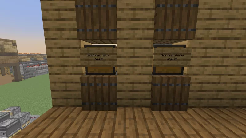 Acookiegod auto chest sorter Minecraft Map