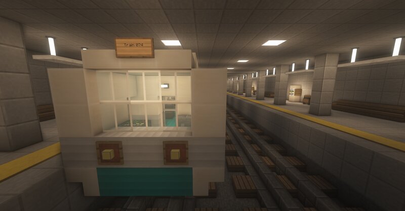 Metro Station Two [Java & Bedrock Edition]