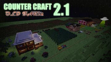 Counter Craft: 2.1: Old Farm (Techguns 1.12.2 PVP map) Minecraft Map & Project
