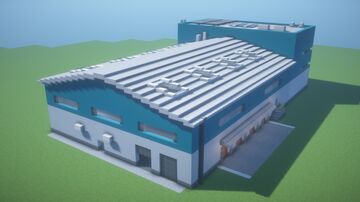 REICHMETALL // Modular Industrial Facility Minecraft Map & Project