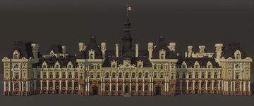 Hotel de Ville de Paris / Paris City Hall (WIP Rework) Minecraft Map & Project