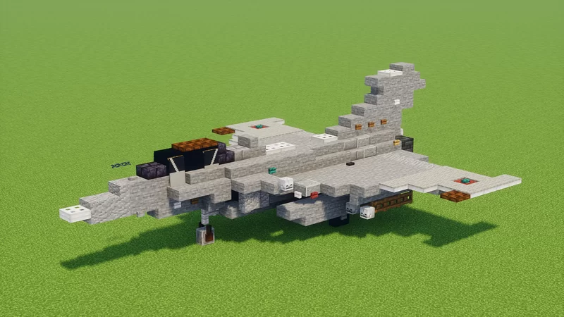Dassault Rafale Fighter Jet Minecraft Map