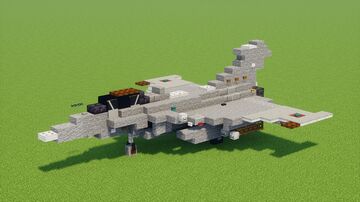 Dassault Rafale Fighter Jet Minecraft Map & Project