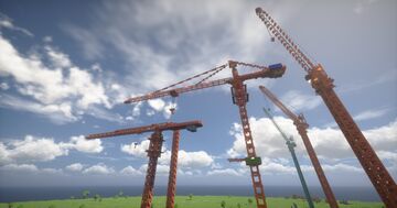The Tower Crane (Download schematic) Minecraft Map & Project
