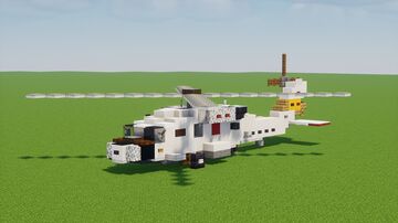 SH-60J Seahawk Helicopter (JMSDF) Minecraft Map & Project