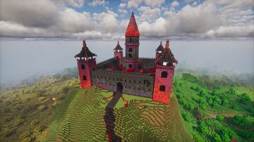 Dark Fantasy Castle Minecraft Map & Project