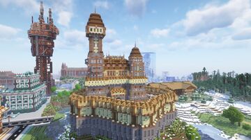Fortified Palace Minecraft Map & Project