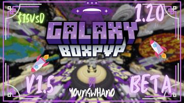 🌌 Galaxy BoxPvP 🎇| BETA | v1.5 | By - YoungWhano Minecraft Map & Project
