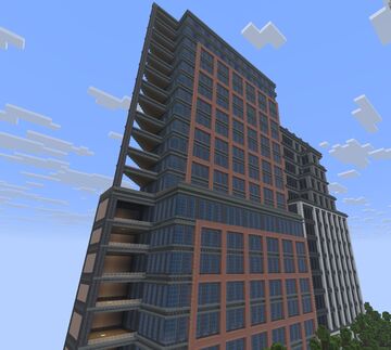 Modern Building - 8 Court Square NY Minecraft Map & Project