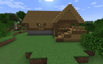 MISTERPUG51's Wooden House Minecraft Map & Project